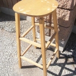 Bar stool wooden